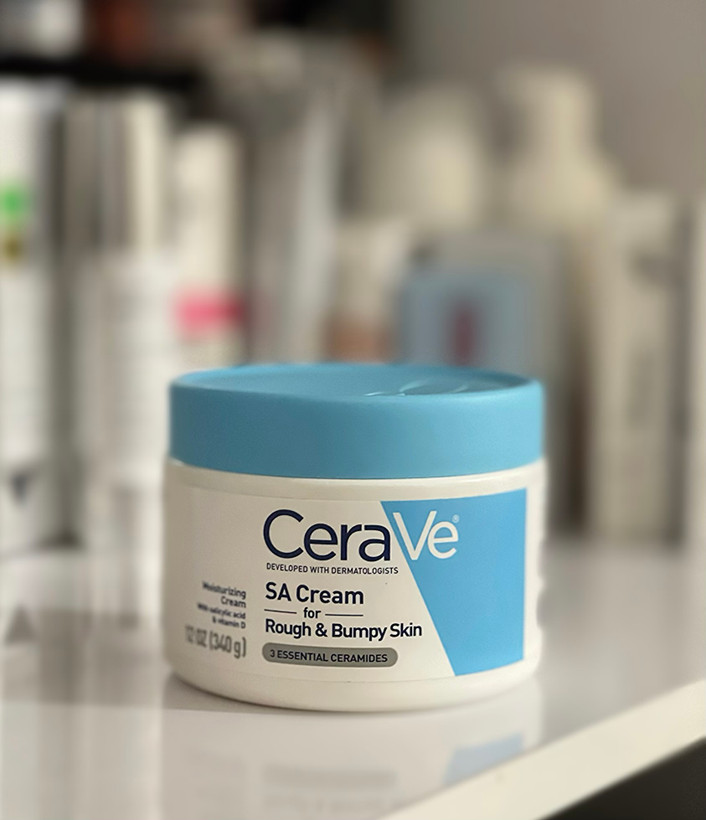کرم مرطوب کننده و نرم کننده SA سراوی Cerave حجم 340 گرم مخصوص پوست زبر CeraVe