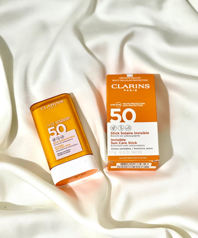 تصویر محصول ضدآفتاب استیکی بی رنگ SPF50 کللارنس