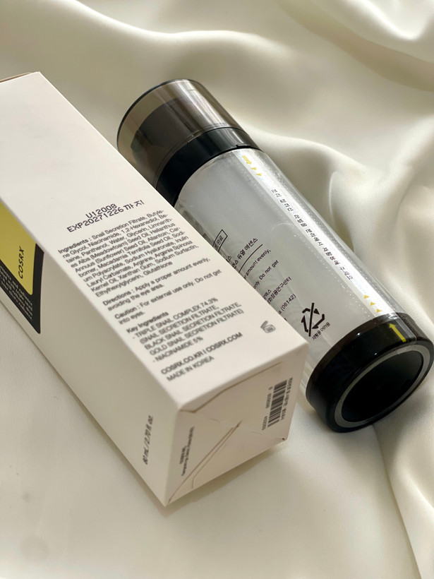 اسنس دوگانه روشنکننده و بازسازیکننده کوزارکس مدل Advanced Snail Radiance