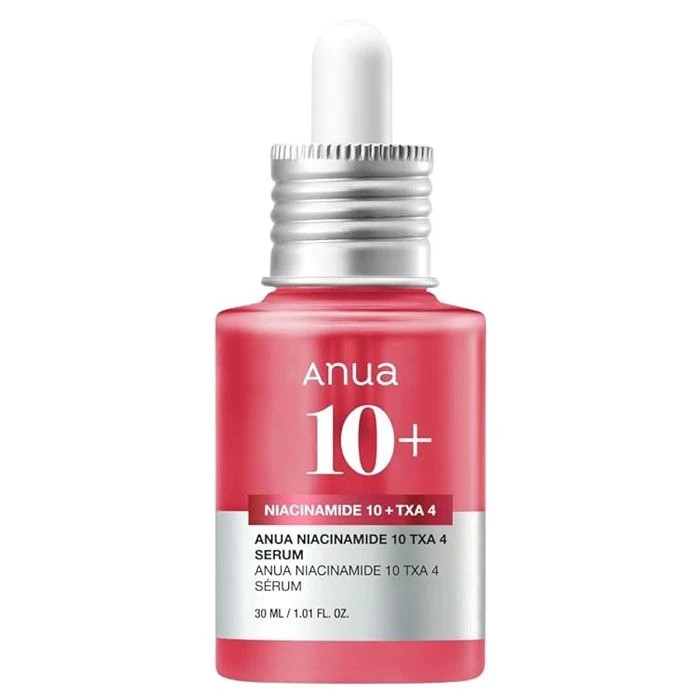 سرم ضد لک نیاسینامید 10% + ترانگزامیک اسید 4% آنوا 30 میل Anua