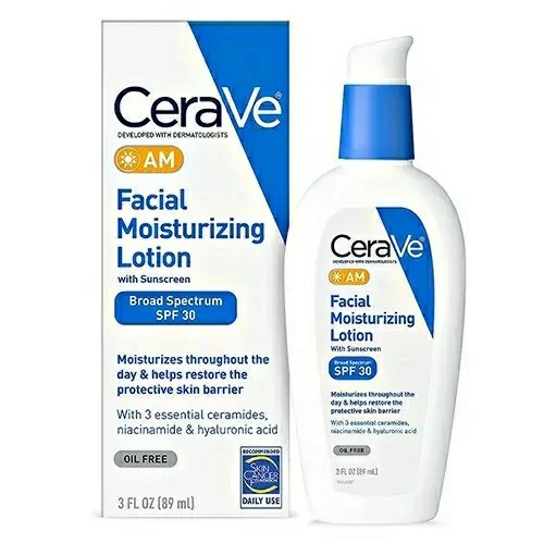لوسیون مرطوب کننده روز سراوی SPF50 (پوست نرمال تا خشک) 89میل CeraVe